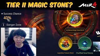 MIR4  TIER 2 MAGIC STONE GONE WRONG [upl. by Ilario422]