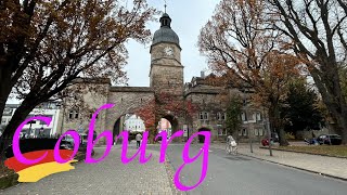 Coburg 4K  im Herbst 2024 🇩🇪 [upl. by Luapnoj]