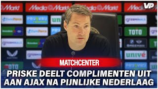 SPORTIEF Priske deelt COMPLIMENTEN uit aan Ajax na Klassieker 👏 [upl. by Swann]