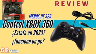 Lo que debes VER antes de comprar este mando GENÉRICO para PC  Review de control XBOX 360 en PC [upl. by Elah]