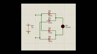 Bridge Rectifier  simple bridge Rectifier using Diode shorts electronics [upl. by Nomra203]