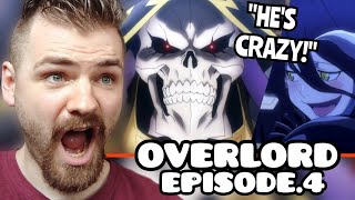 ALL HAIL THE OVERLORD  OVERLORD  EPISODE 4  New Anime Fan  REACTION [upl. by Juliet]