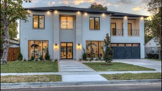 MUST SEE ELEGANT MODERN STUCCO HOUSE TOUR IN DALLAS TEXAS  4 Bed  5 Bath  2 Car  4652 SqFt [upl. by Nefen534]