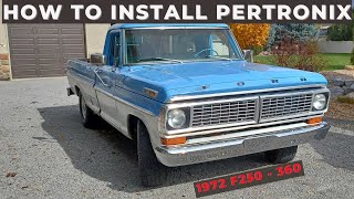 How to install a Pertronix ignition on a 1970 F250 with a 360 Engine [upl. by Krm24]