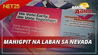 Early voting umarangkada sa Nevada [upl. by Randolf706]