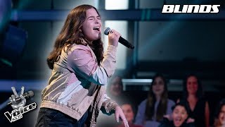 Olivia Rodrigo  brutal Raschel  Blind Auditions  The Voice Kids 2022 [upl. by Elocel]