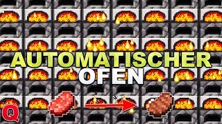 Minecraft  Automatischer Ofen  Quick Tutorial 117 [upl. by Onfroi578]