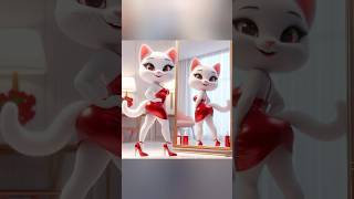 Fat cat was spurned by her boyfriend🙀catai cartoon cats cat catshorts animation funny [upl. by Hooker63]