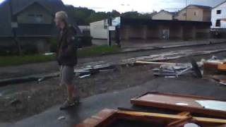 Billings tornado damage 1 [upl. by Ranilopa]