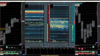 ES amp NQ  Bookmap Heatmap Footprint Charts amp Tickstrike  Futures Trading Live Orderflow Stream [upl. by Onibas180]