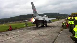 F16 Full Afterburner  11 litres fuel per second [upl. by Dukie]