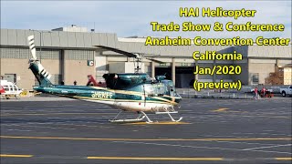 HAI HELIEXPO 2020 in Anaheim Convention Center preview [upl. by Ayotyal]