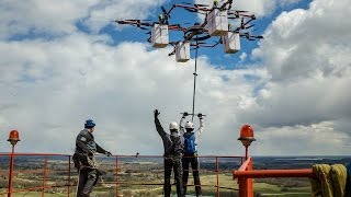 The Worlds FIRST DRONE JUMP  1080p [upl. by Eitsyrhc]