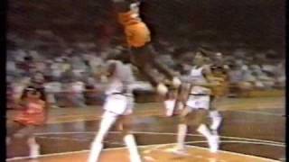 Michael Jordan Shattering The Backboard [upl. by Zedekiah242]