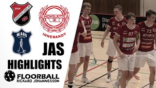 Highlights ”JAS” FagerhultMullsjö  Hovslätt InnebandyFloorball [upl. by Vashti]