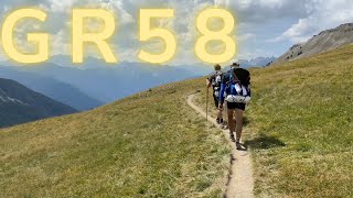 GR58  Tour du Queyras 6jours 111km 7328d [upl. by Idnek252]