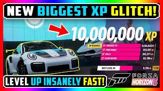 How to Level Up INSANELY FAST in Forza Horizon 5  BIGGEST INFLUENCEXP GLITCH 2024 [upl. by Rahs]