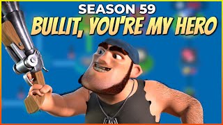 PRIVATE BULLIT YOURE MY HERO 💥 RANK 20  W4S59S36 RELOADED  BOOM BEACH WARSHIPS [upl. by Leonor]