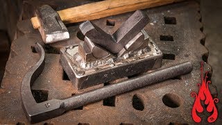 Blacksmithing  Square corner bolster experiment [upl. by Hubbard]