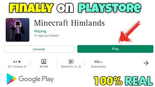 I Installed Minecraft Himlands In Android  Minecraft Himlands  Vizag OP [upl. by Ayoral]