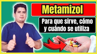 ¡Descubre Qué es y Para Qué Sirve Metamizol Dosis y Cómo se Toma [upl. by Corabella]