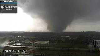 Arkansas Tornado March 28 2020 [upl. by Enaz]