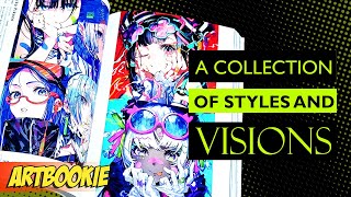 A Collection of Pixiv Artists Styles and Visions in One Artbook VISIONS 2023 ILLUSTRATORS BOOK [upl. by Angil532]