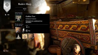 🌳 Assassins Creed Valhalla  Redas Shop 20240401  Golden Tree [upl. by Chon]