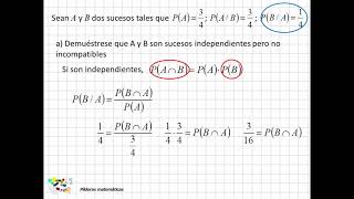 17 Problemas de probabilidad con fórmulas II [upl. by Adien]