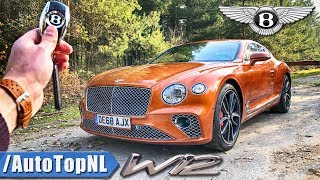 2019 Bentley Continental GT W12 REVIEW POV Test Drive on AUTOBAHN amp ROAD by AutoTopNL [upl. by Jara301]