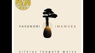 Yasunori Imamura  Silvius Leopold Weiss Sonata in BFlat Major  Courante Lute [upl. by Efram]