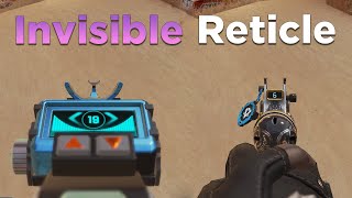 How to get an invisible reticle in Apex Legends PCConsole [upl. by Williams]