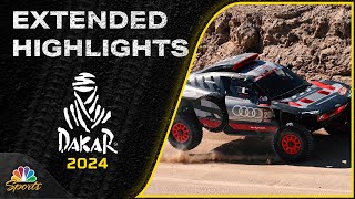 Stage 4  2024 Dakar Rally  EXTENDED HIGHLIGHTS  1924  Motorsports on NBC [upl. by Chow370]