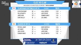 Cleeve CC 1st XI v Claverham Yatton CC 1st XI [upl. by Dnalyag63]