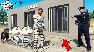 Franklin Shinchan amp Pinchan Arrested By Police In Gta 5 [upl. by Teria]