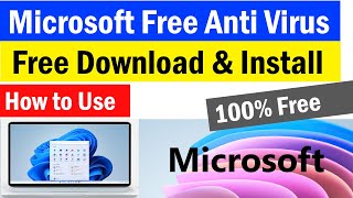 How to download Microsoft safety scanner  How to Remove Virus from laptop for free  removevirus [upl. by Asilehc]