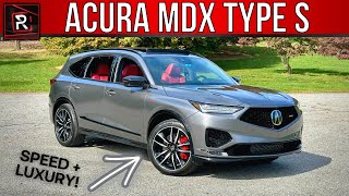 The 2024 Acura MDX Type S Is A Flagship Luxury SUV With Turbo V6 Power [upl. by Huxham182]