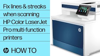 How to fix lines amp streaks in scans  HP Color LaserJet Pro multifunction printers  HP Support [upl. by Liatrice865]