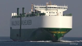 OTELLO  Wallenius Wilhelmsen vehicles carrier [upl. by Simdars523]