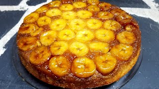 UPSIDE DOWN BANANA CAKE [upl. by Amedeo]