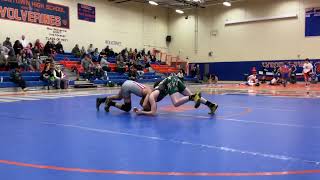 11 Vineland Vs Woodstown Schalick Pennsville Middle School Quad Wrestling [upl. by Anilasor94]