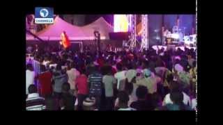 Music Fireworks amp Star Performances Heres Lagos Countdown 2014 [upl. by Togram293]