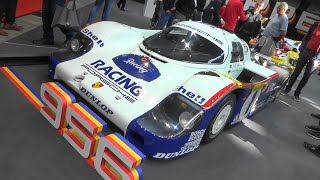 Porsche 956  Jacky Ickx  Jochen Mass 1  Retro Classics 2022  Stuttgart [upl. by Isidora]