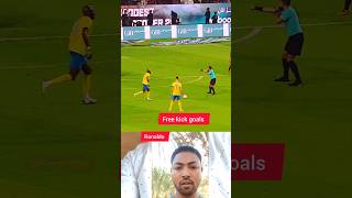 Best free kick goals Ronaldo football amazing ronaldo shortvideo 🇧🇩✅❤️ [upl. by Tekcirc]