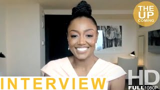 Patina Miller interview on Power Book III Raising Kanan season 2 [upl. by Ynittirb502]