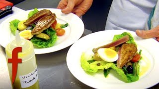 Gordon Ramsay Prepares A Tuna Nicoise The F Word [upl. by Anaidiriv]