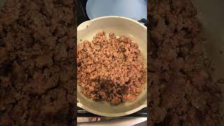 Day 6 Meal 1 1 pound ground beef carnivorediet carnivore weightloss [upl. by Graybill254]