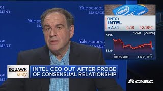 Resignation a tragedy for both Intel and Krzanich says Bill George [upl. by Vogele]