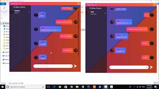 JavaFX Public Chat Room RMI [upl. by Hinda994]