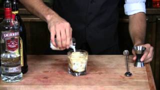 How to Make a White Russian  Cocktail Tutorial  Cocktails U [upl. by Ecirehs]